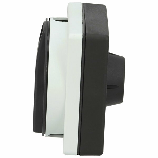 Recessed Black Handle Screw Fixing