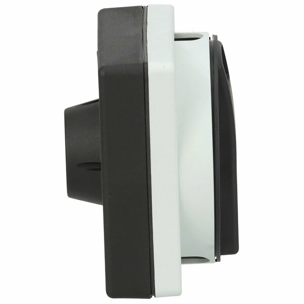 Recessed Black Handle Screw Fixing
