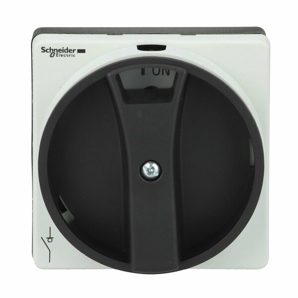 Recessed Black Handle Screw Fixing