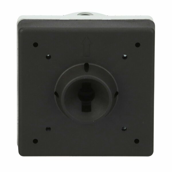 Recessed Black Handle Screw Fixing