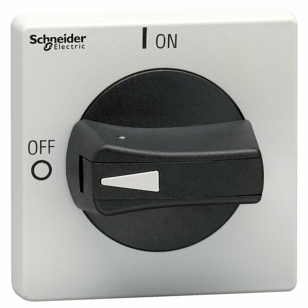 Protruding Black Handle Screw Fixing