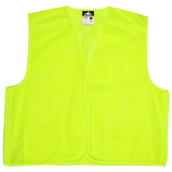 Safety Vest, Hi-Viz Lime, M