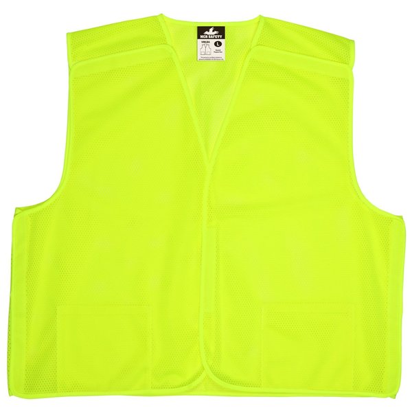 Safety Vest, Hi-Viz Lime, S