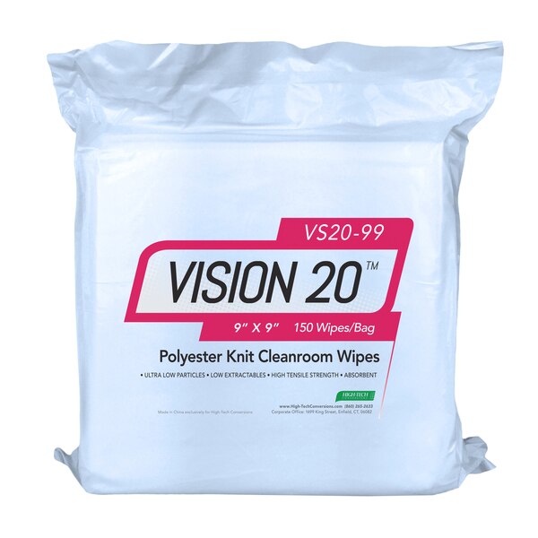 Vision 20, Heavy Wt, Poly Knit Cle, PK10