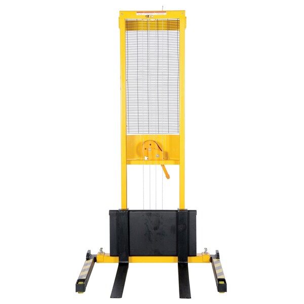 Manual Hand Winch Stacker, 770 lb.