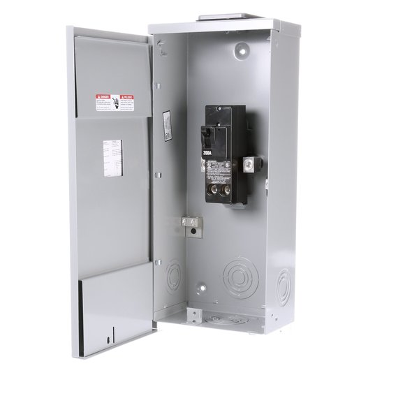 Main Breaker Enclosure, EQ 200A 1-Phase