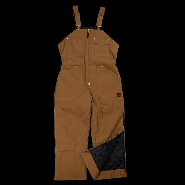 Insulated Bib Overall, WB032-BROWN-5XL