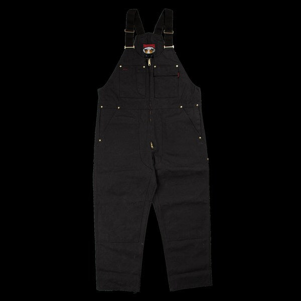 Deluxe Unlined Bib Overall, WB041-BLACK-