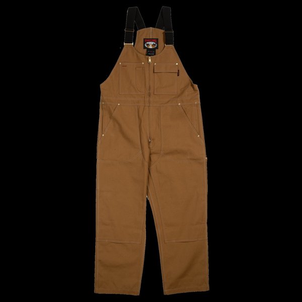 Deluxe Unlined Bib Overall, WB041-BROWN-