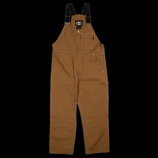Deluxe Unlined Bib Overall, WB041-BROWN-
