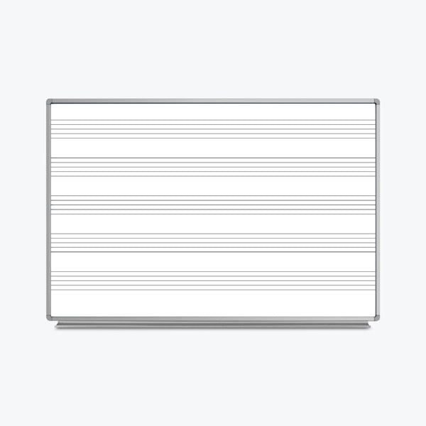 Wall-Mount Music Whiteboard, 72