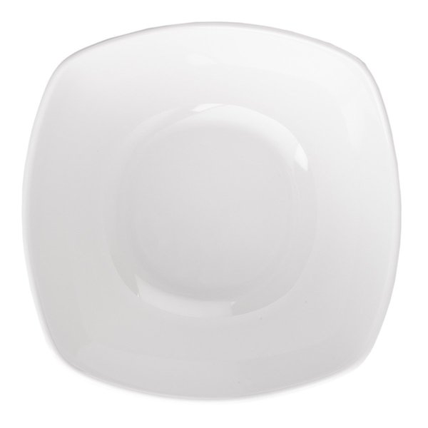Wavy Melamine Bowl, White, 7