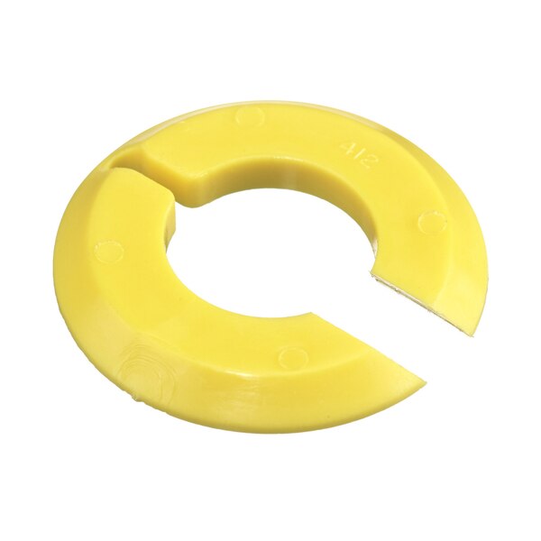 External Retaining Ring, Nylon Zinc Yellow Finish