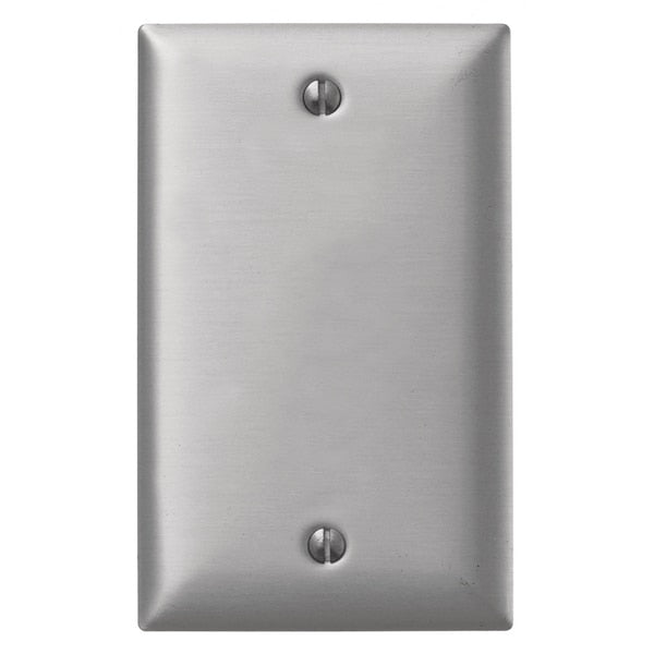 Black Wall Plates, Number of Gangs: 1 Aluminum, Lacquer Coated Finish