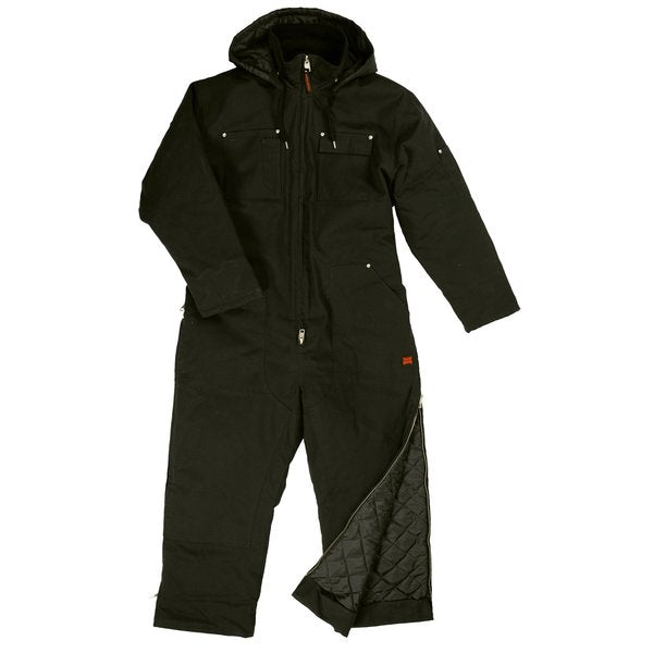 Insulated Duck Coverall Black, SS