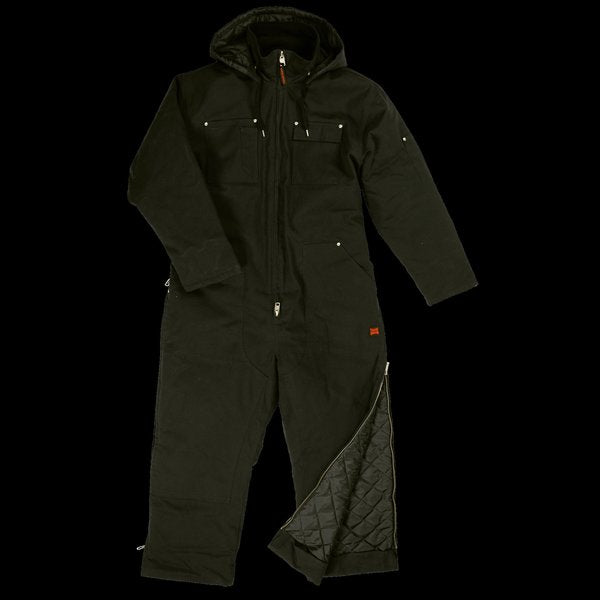 Insulated Duck Coverall, WC011-BLACK-XL