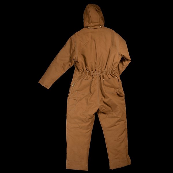 Insulated Duck Coverall, WC011-BROWN-S