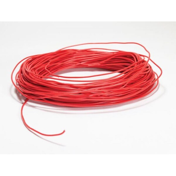 Plastic Insulated Copper Wire, White, 10