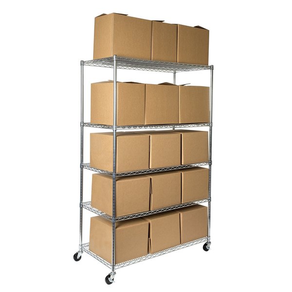 UltraDurable, Steel Shelving, 5 Tier