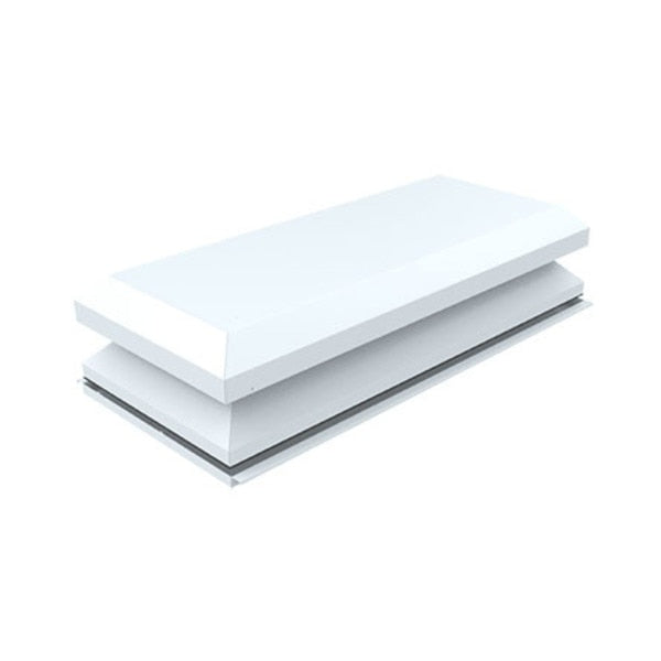 Tops, 15.53x68.89x33.42, White, Aluminum