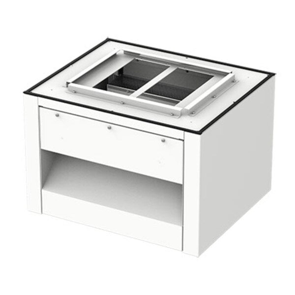 Bases, 24.00x36.00x30.00, White, Aluminum