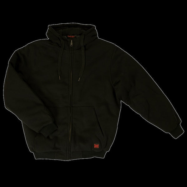 Insulated Hoodie, WJ082-BLACK-4XL
