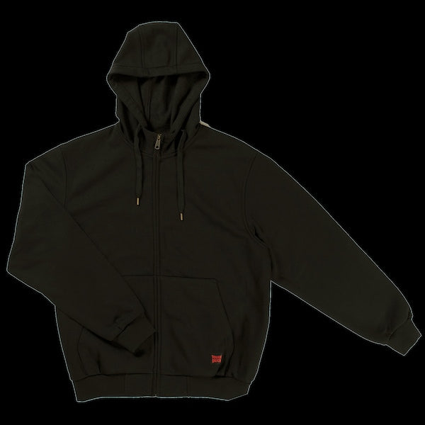 Zip Hoodie, WJ212-BLACK-3XL