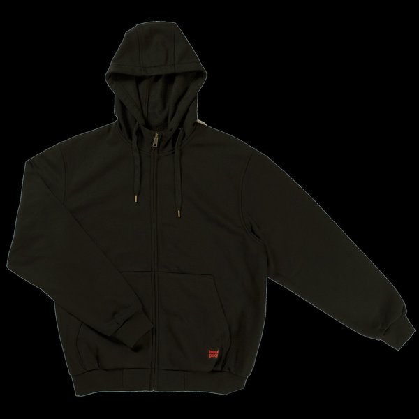 Zip Hoodie, WJ211-BLACK-2XL