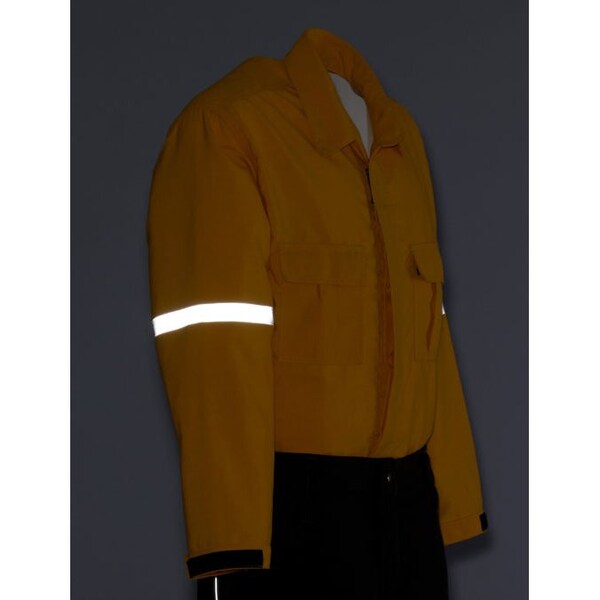 Fire Shirt, Yellow, Reflective Material, M