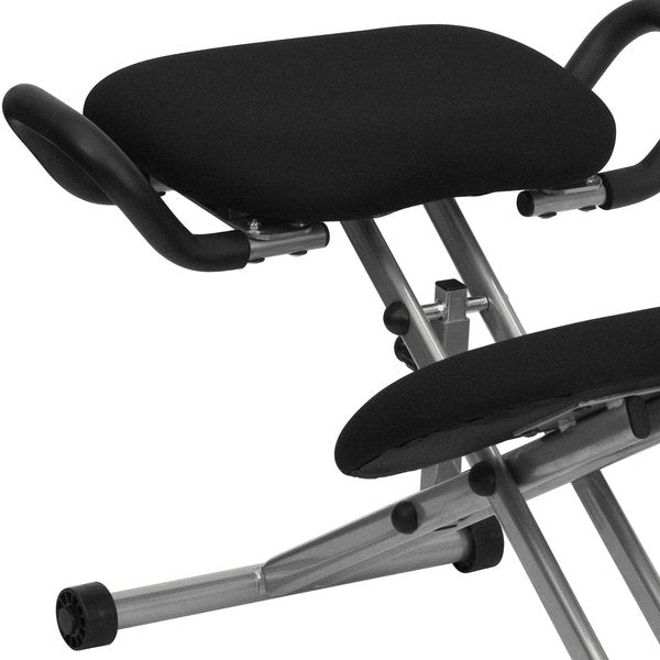 BlackKneeling Office Chair, 25