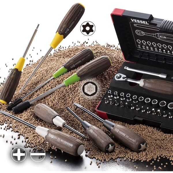 WOOD-COMPO Stubby Screwdriver No.320 -6x