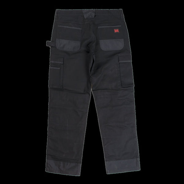 Flex Twill Carpenter Pant, WP051-BLACK-4