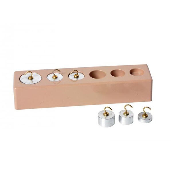 Hooked Weight Set Of 6, Aluminum