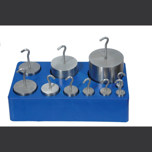 Hooked Weight Set Of 9, Stainless Steel