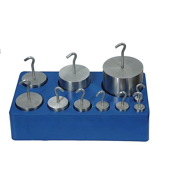 Hooked Weight Set Of 10, Stainless Steel