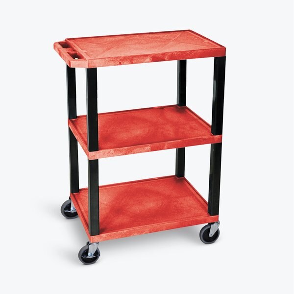 Tuffy Utility Cart with Three Shelves