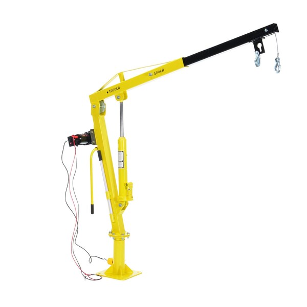 Winch Operated Truck Jib Crane, Dc