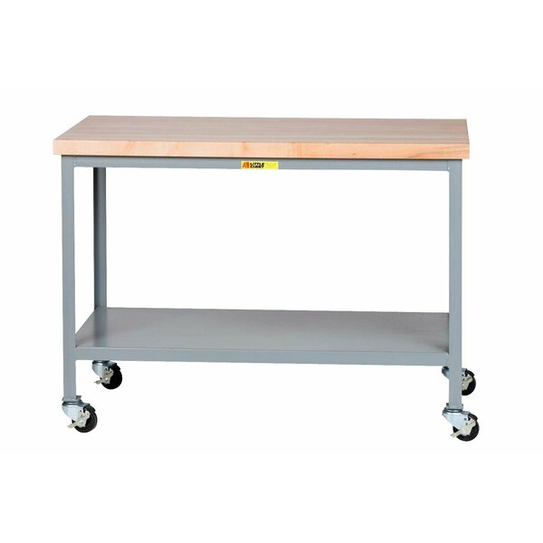 Mobile Wrkbnch, Butcher Block, 48