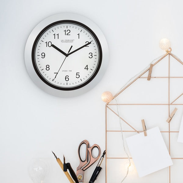 Atomic Analog Wall Clock, 10
