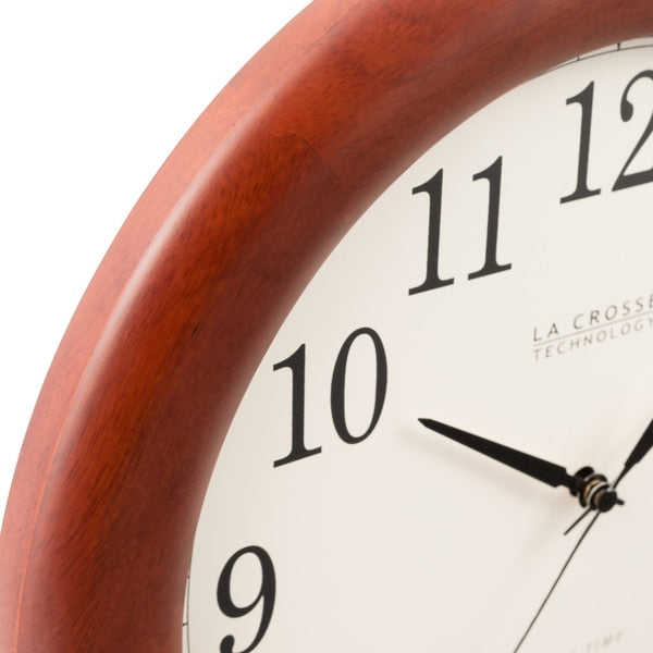 Atomic Analog Wall Clock, 12.5