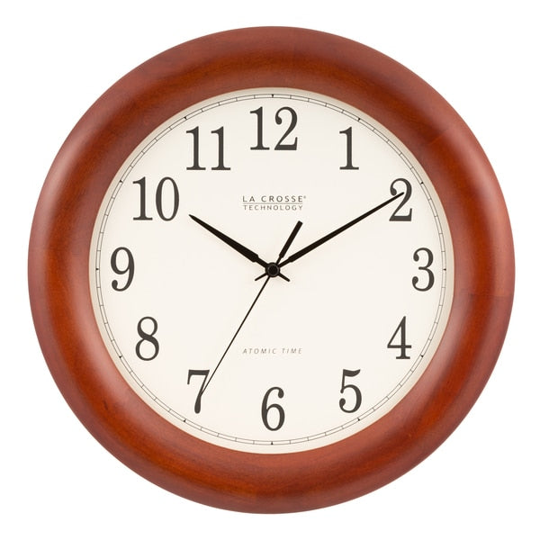 Atomic Analog Wall Clock, 12.5