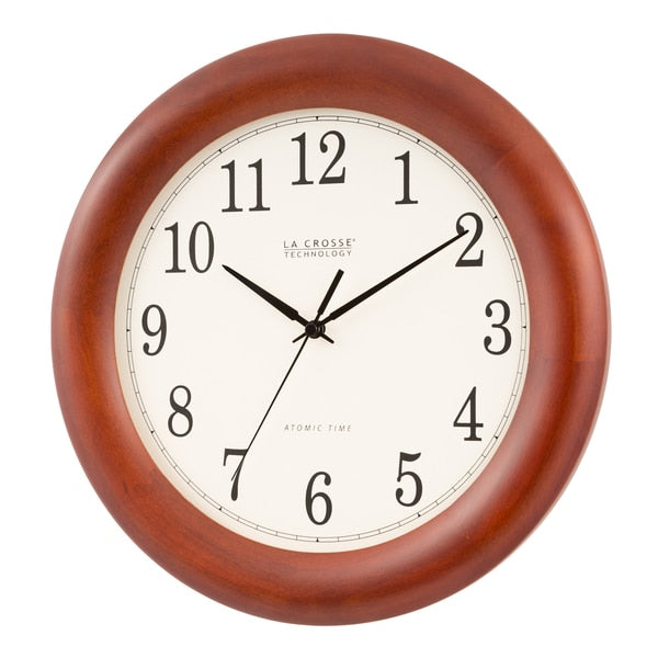 Atomic Analog Wall Clock, 12.5