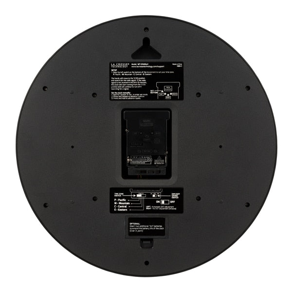 Atomic Analog Wall Clock, 14