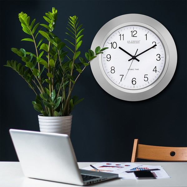 Atomic Analog Wall Clock, 14