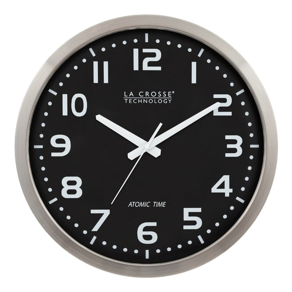 Metal Atomic Analaog Wall Clock, 16
