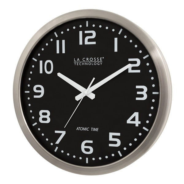 Metal Atomic Analaog Wall Clock, 16