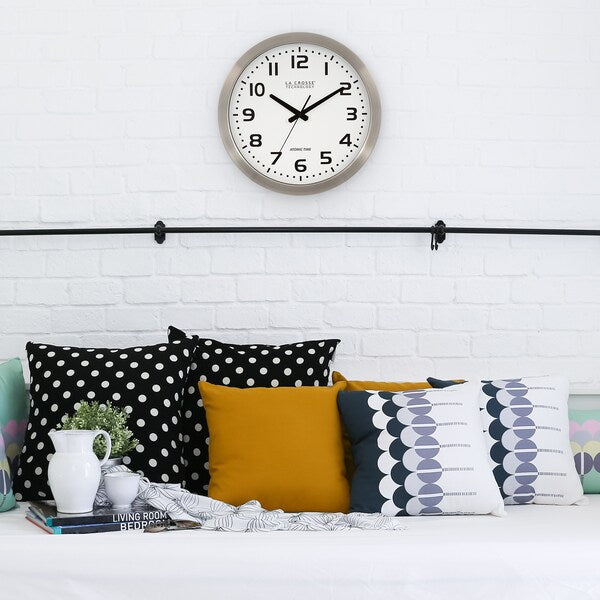 Metal Atomic Analog Wall Clock, 16