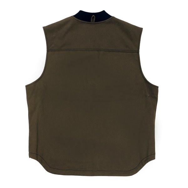 Duck Sherpa Lined Vest, Olive