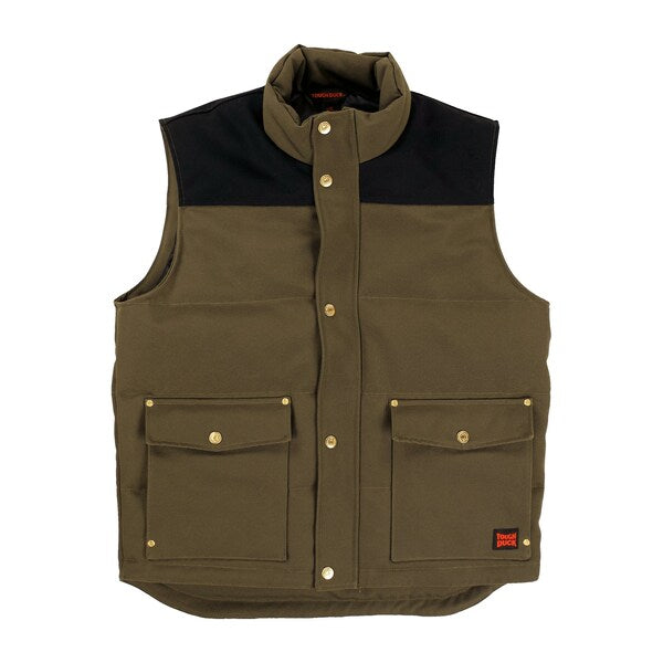 Woodsman Duck Vest Olive, 3XL