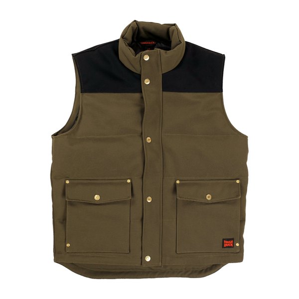 Woodsman Duck Vest Olive, XL